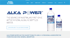 Desktop Screenshot of alkapower.com.au